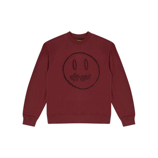 Drew House Sketch Mascot Crewneck Burgundy