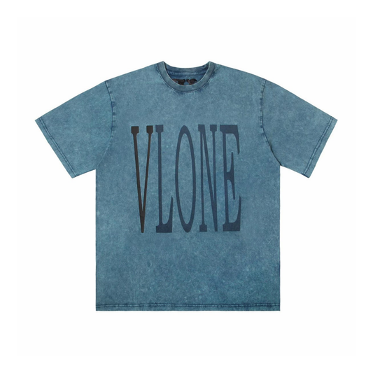 VLONE Staple Tee Washed Blue