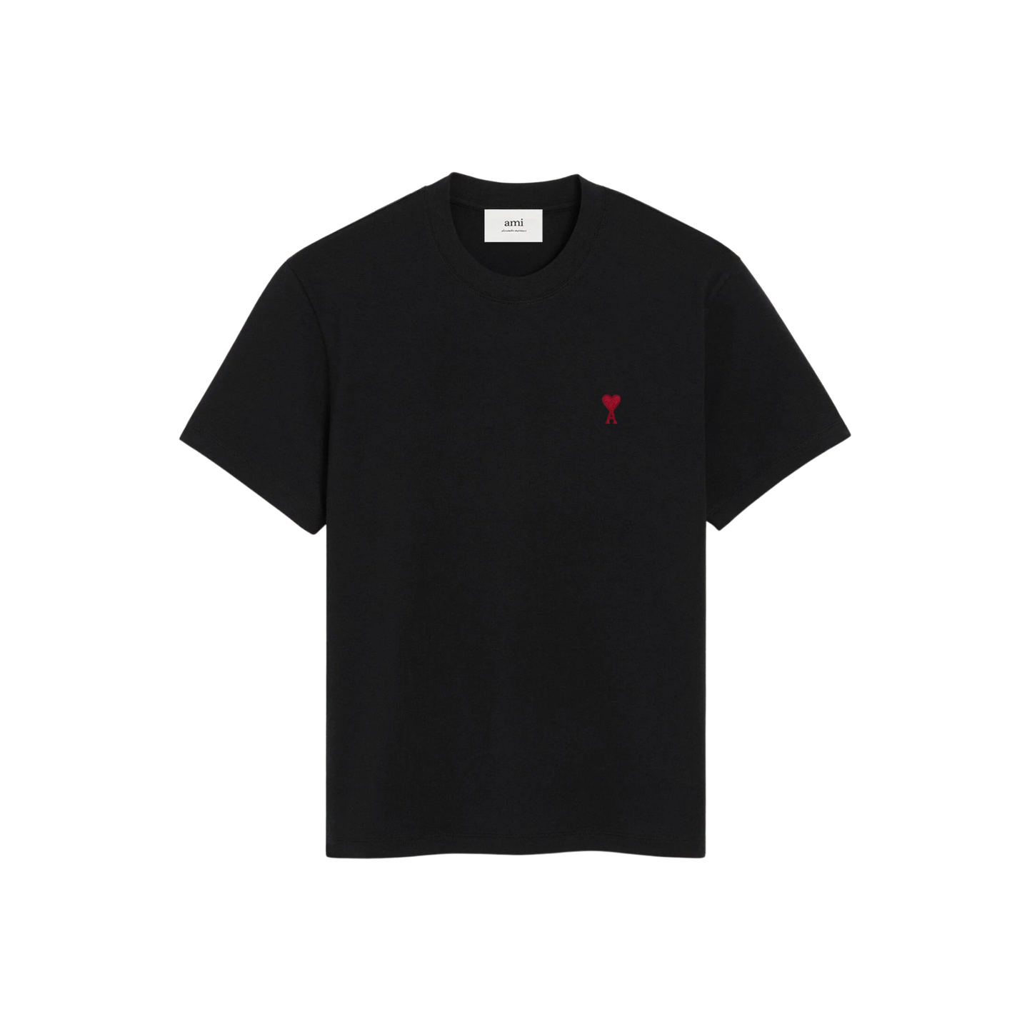 AMI PARIS Ami De Coeur Boxy Fit Tee Black