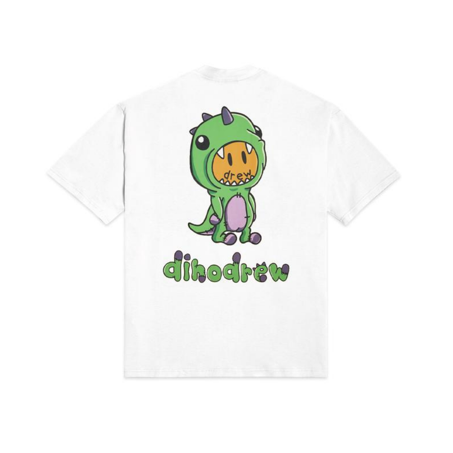 Drew House Back Dinodrew Tee White