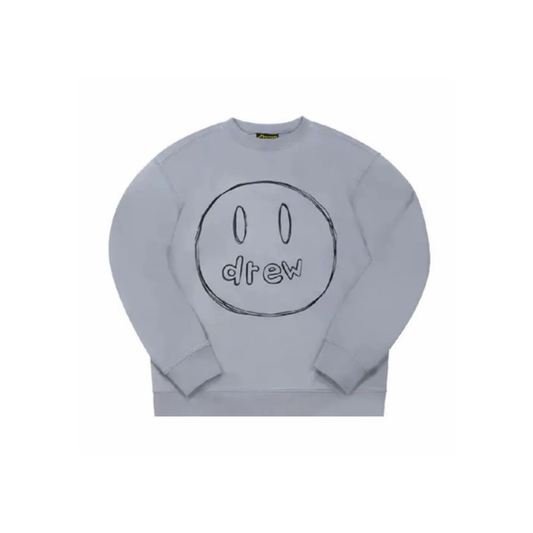 Drew House Sketch Mascot Crewneck Grey