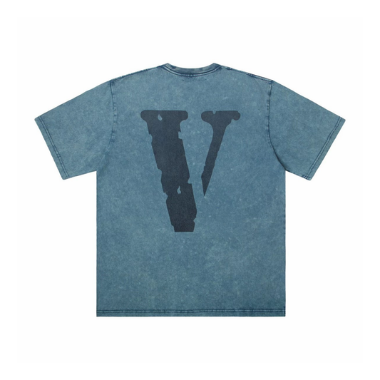 VLONE Staple Tee Washed Blue