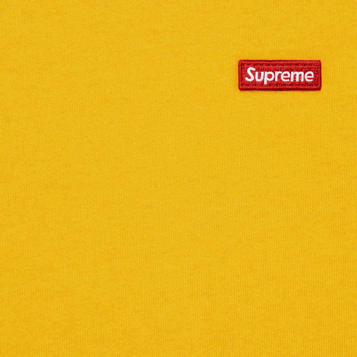 Supreme Small Box Tee Yellow