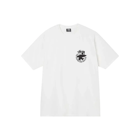 Stüssy Beach Roots Pigment Dyed Tee White