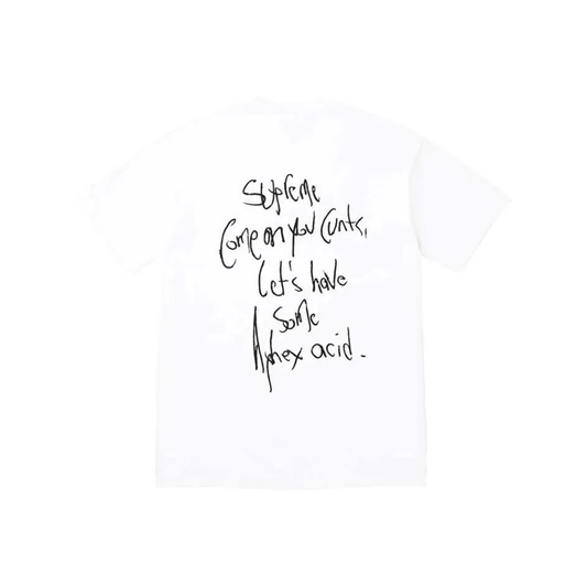 Supreme x Aphex Twin Windowlicker Tee White SS25