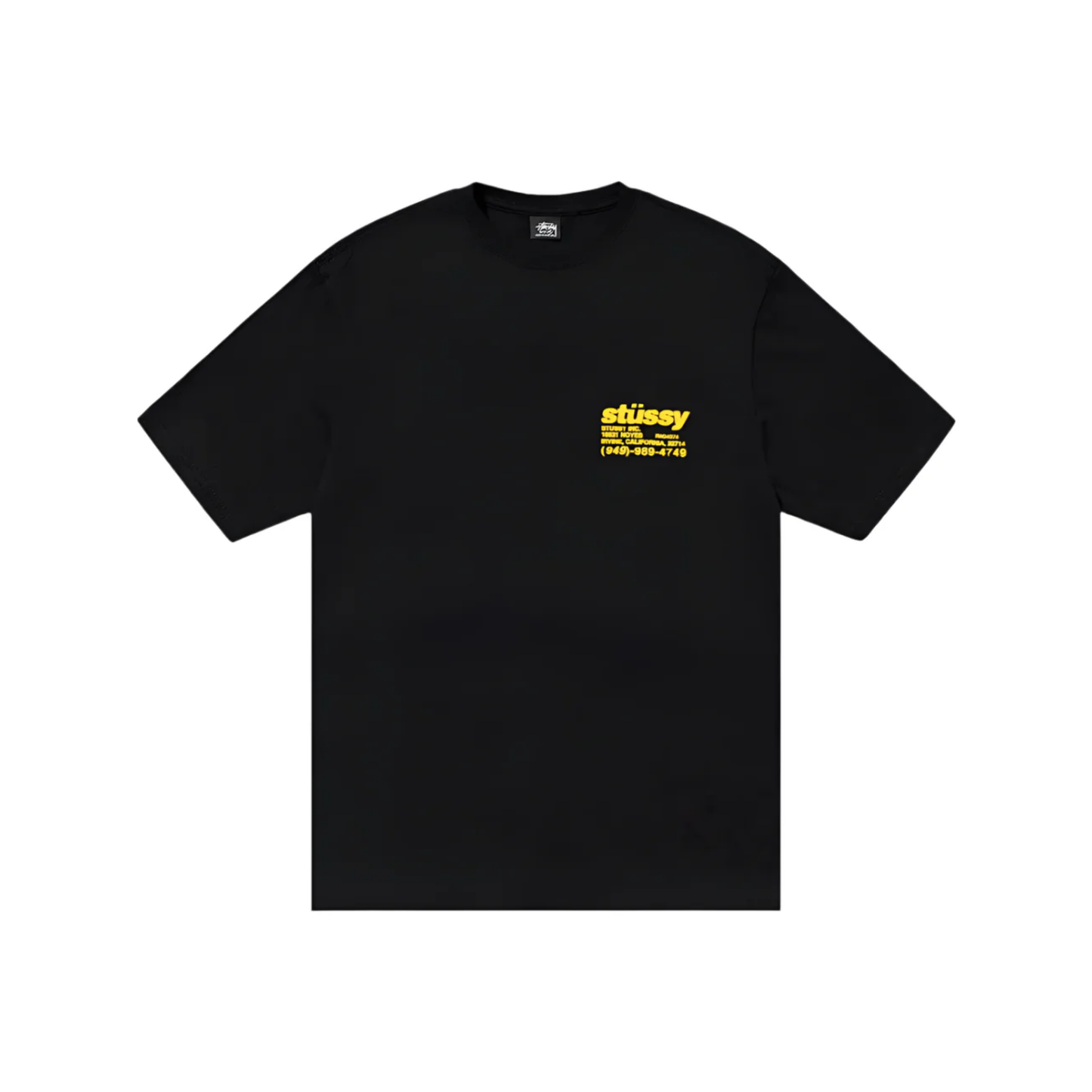 Stüssy DNA Pigment Dyed Tee Black