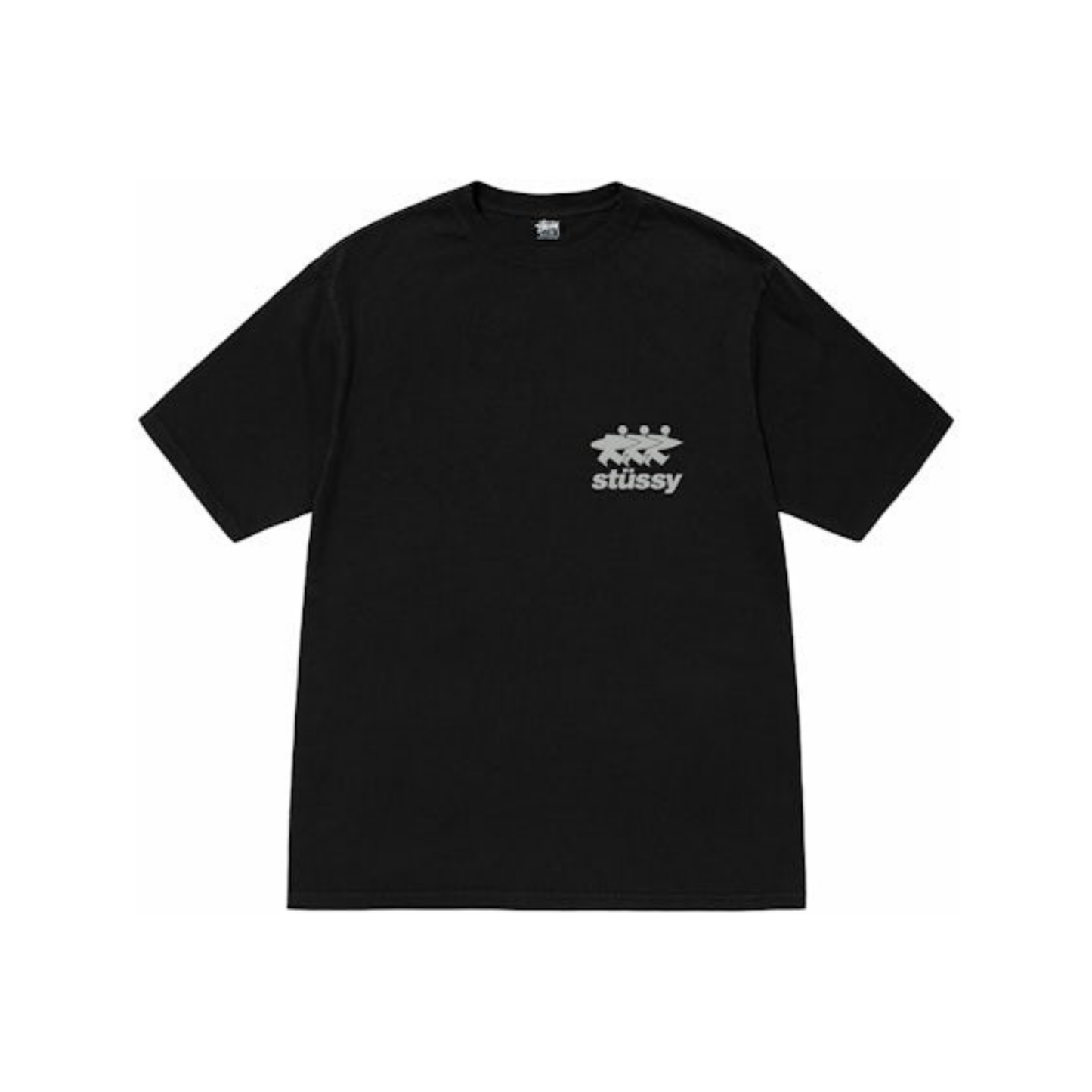 Stüssy Surfwalk Pigment Dyed Tee Black