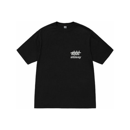 Stüssy Surfwalk Pigment Dyed Tee Black