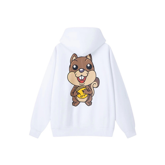 Drew House Sherman Zip Up Hoodie White