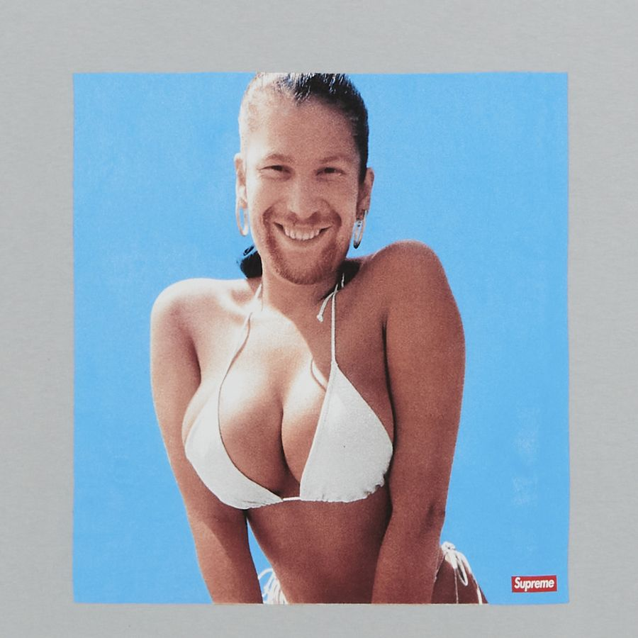 Supreme x Aphex Twin Windowlicker Tee Cement SS25