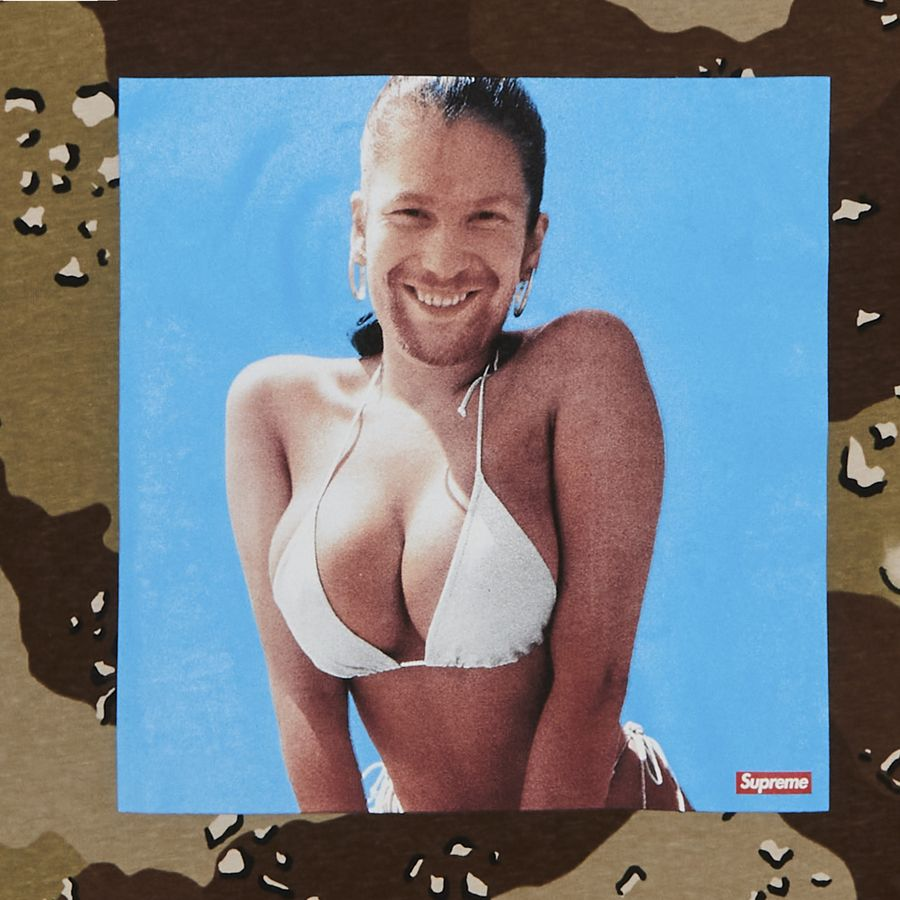 Supreme x Aphex Twin Windowlicker Tee Chocolate Chip Camo SS25