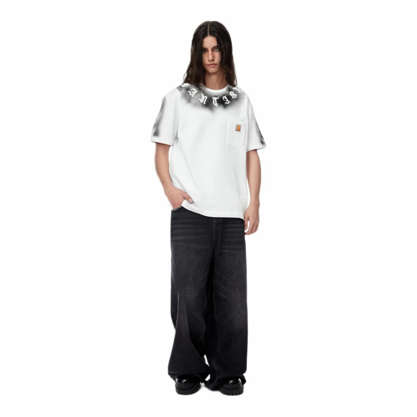 Carhartt Gothic Pocket Tee White