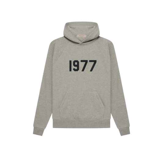 Fear of God Essentials 1977 Hoodie Dark Oatmeal SS22