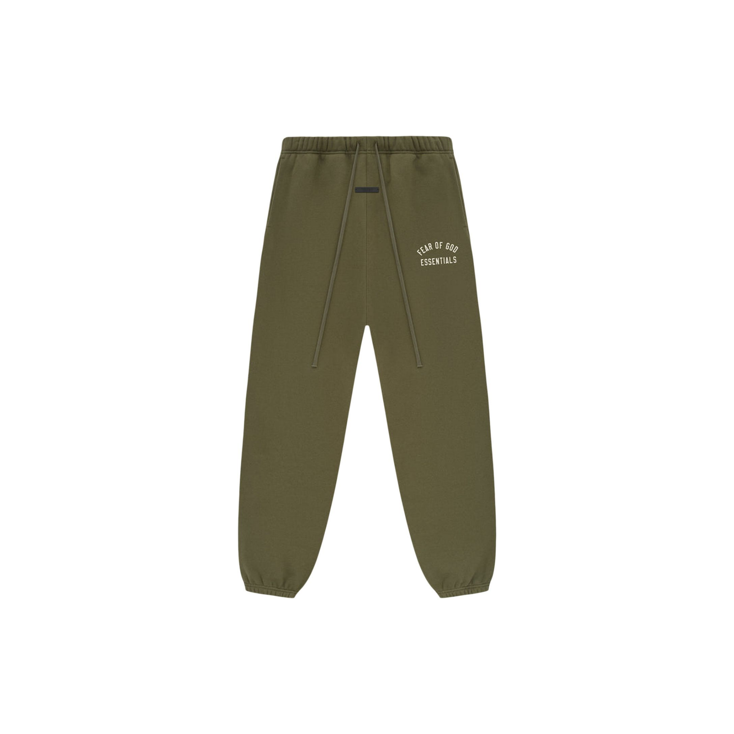 Fear of God Essentials Fleece Sweatpants Military FW24