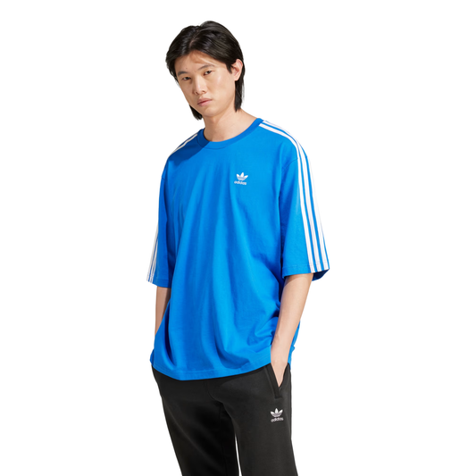 Adidas Adicolor Oversized Tee Blue IZ2481 Model Front