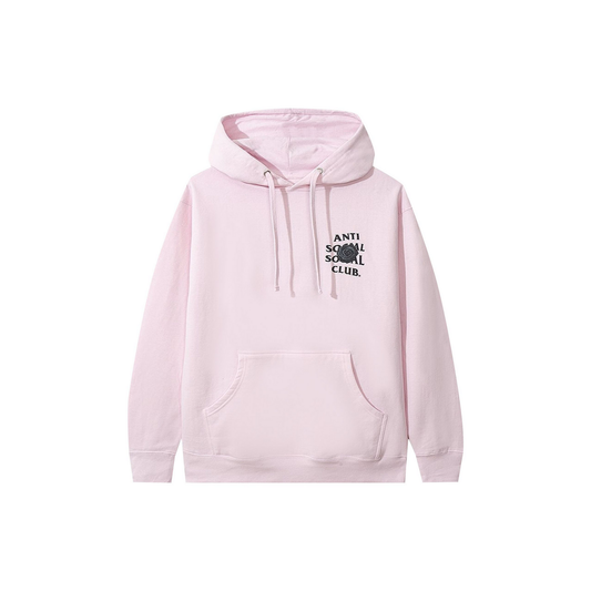 Anti Social Social Club Bat Emoji Hoodie Pink Front