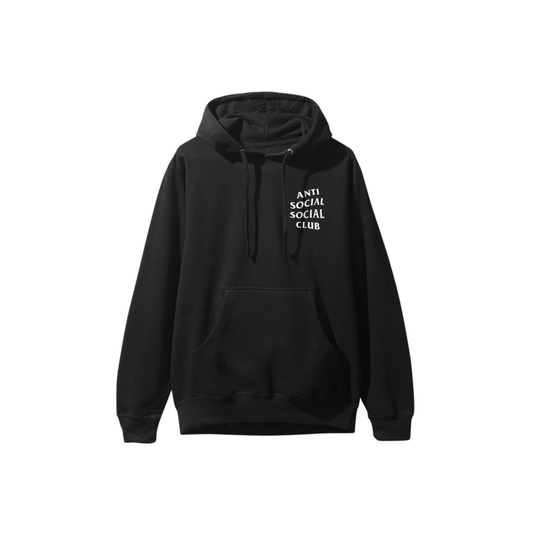 Anti Social Social Club Cherry Blossom Hoodie Black Front