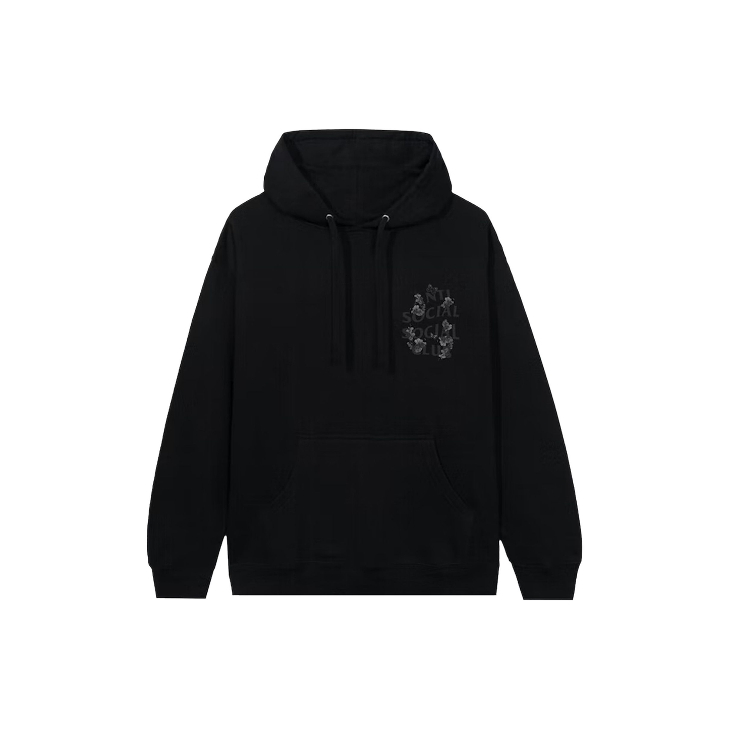 Anti Social Social Club Dramatic Hoodie Black FW20 Front