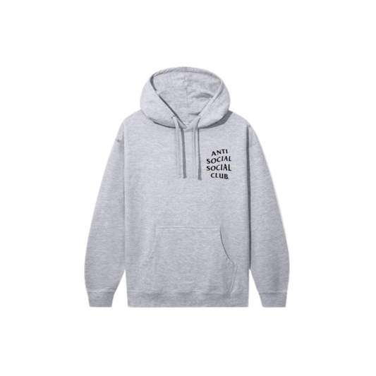Anti Social Social Club Kkoch Hoodie Grey Front