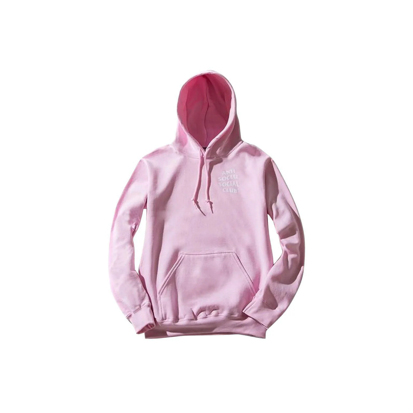 Anti Social Social Club Kkoch Hoodie Pink Front