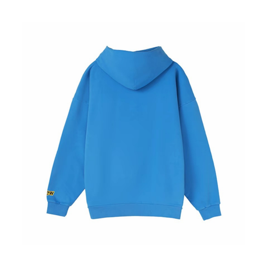 Drew House Mascot Oversized Hoodie Light Blue Back