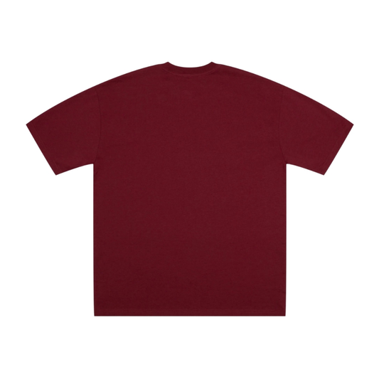 Drew House Secret SS Tee Burgundy Back