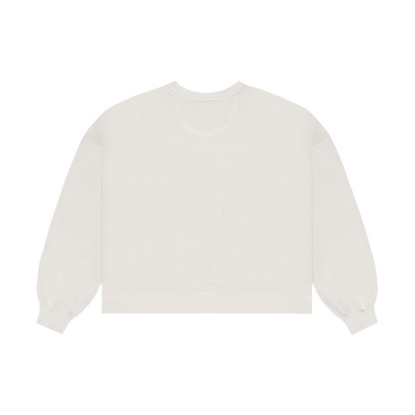 Drew House Sherman Boxy Crewneck Off White Back