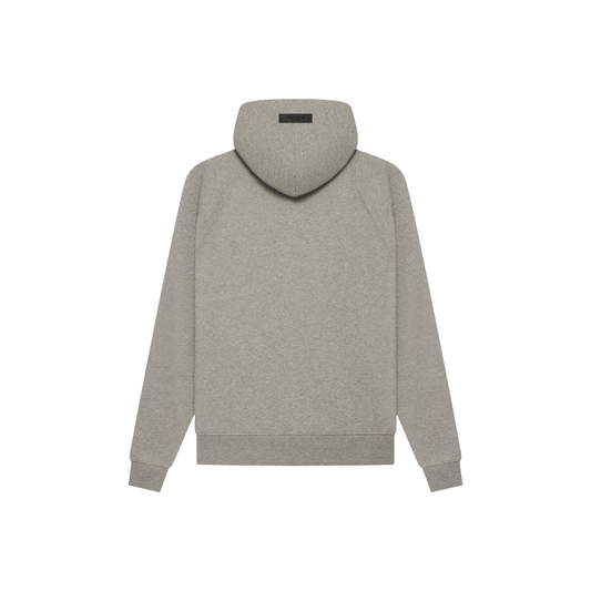 Fear of God Essentials 1977 Hoodie Dark Oatmeal SS22 Back