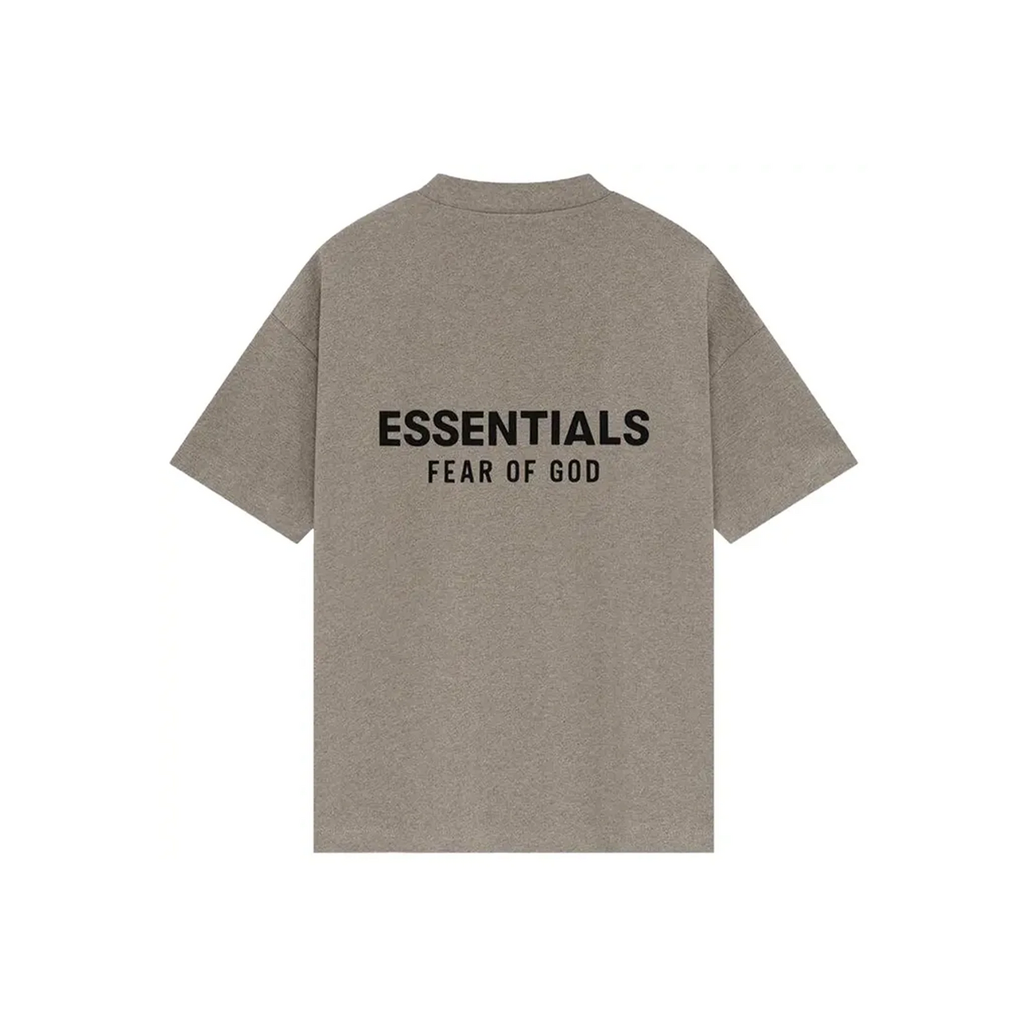 Fear of God Essentials Classic Fit Tee Homestead Heather SS25 Back