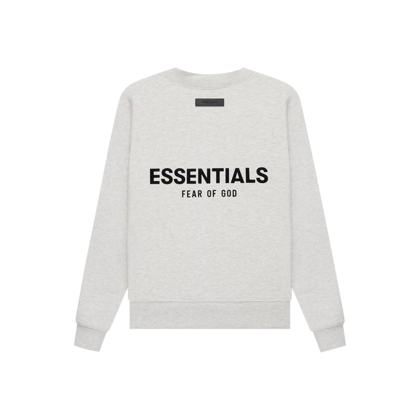 Fear of God Essentials Crewneck Light Oatmeal SS22 Back
