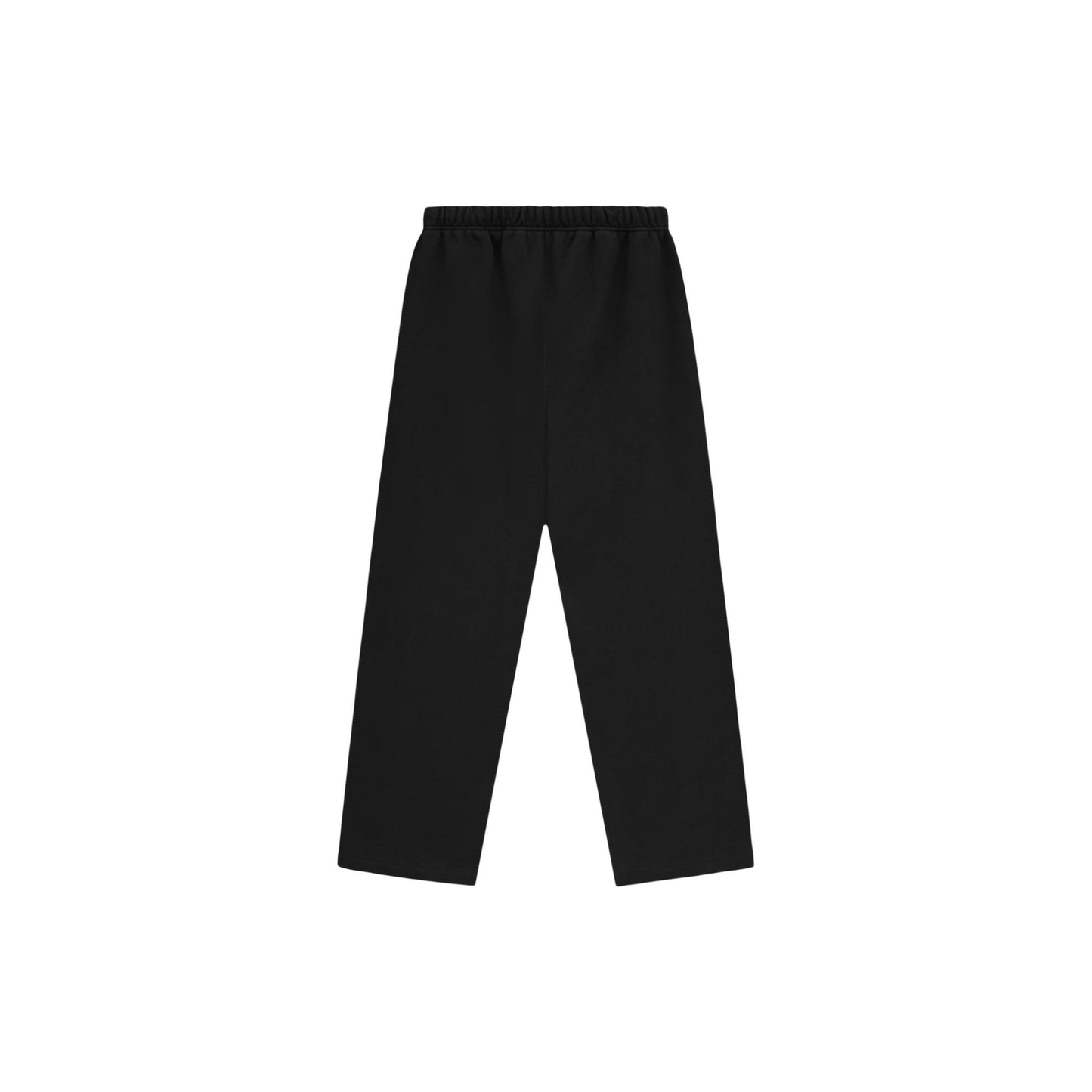 Fear of God Essentials Fleece Relaxed Sweatpants Black FW24 Back
