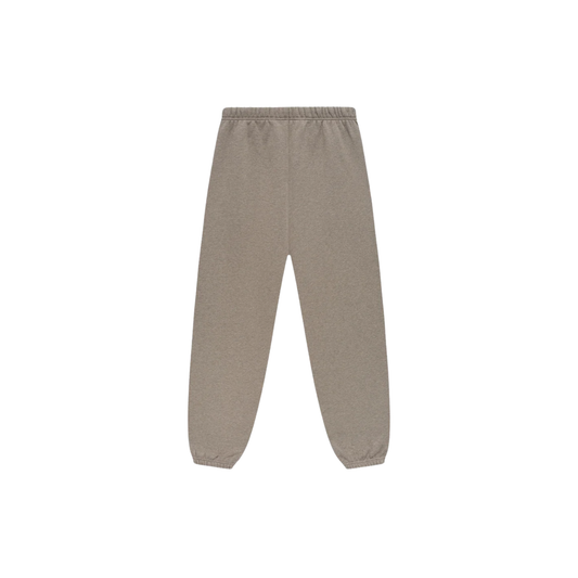 Fear of God Essentials Fleece Sweatpants Heather Grey FW24 Back