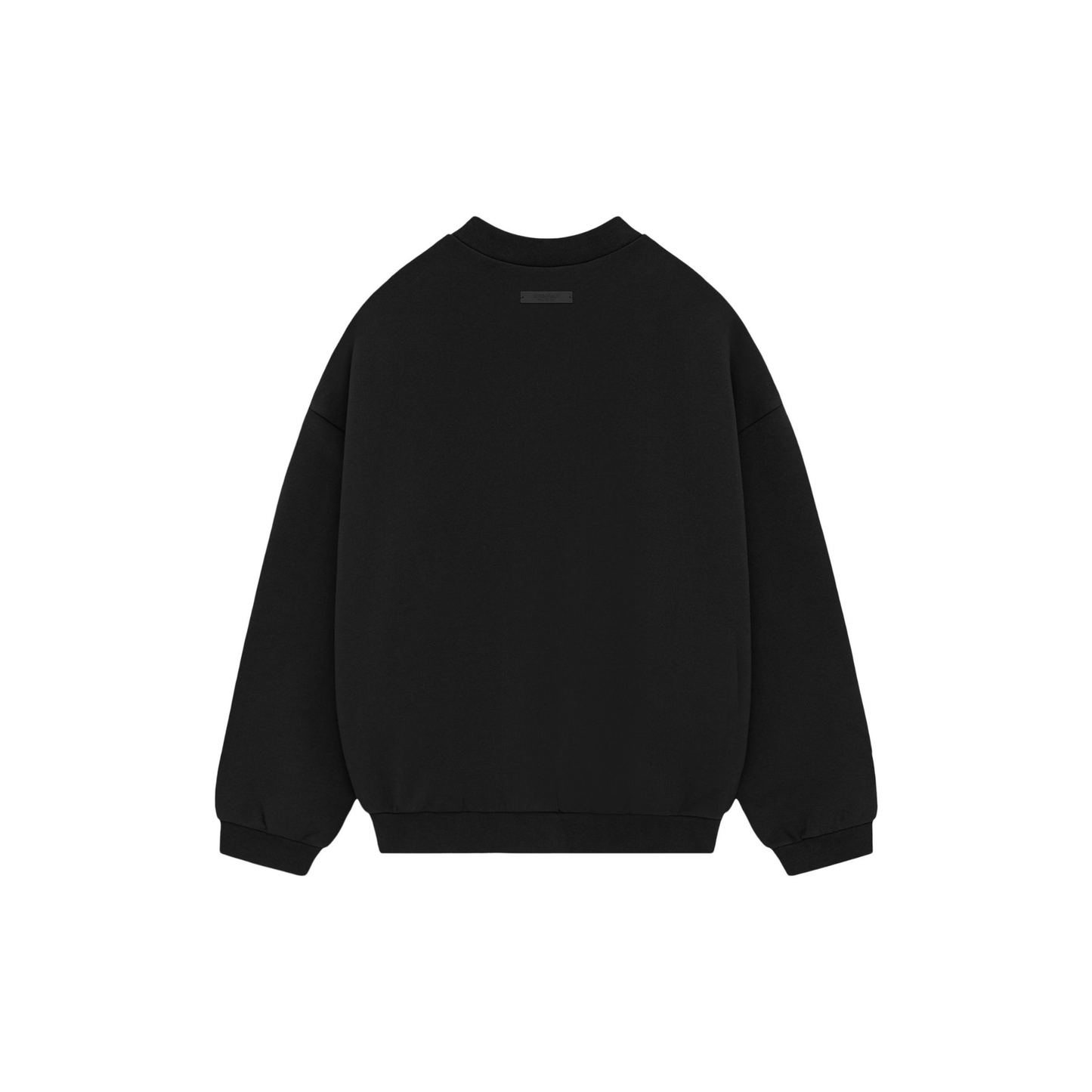 Fear of God Essentials Heavy Fleece Crewneck Black FW24 Back