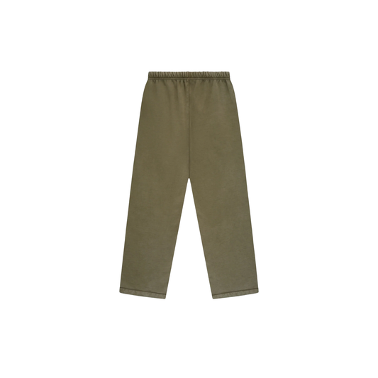 Fear of God Essentials Heavy Fleece Relaxed Sweatpants Military FW24 Back