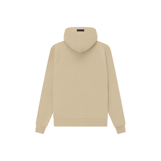 Fear of God Essentials Hoodie Sand SS23 Back