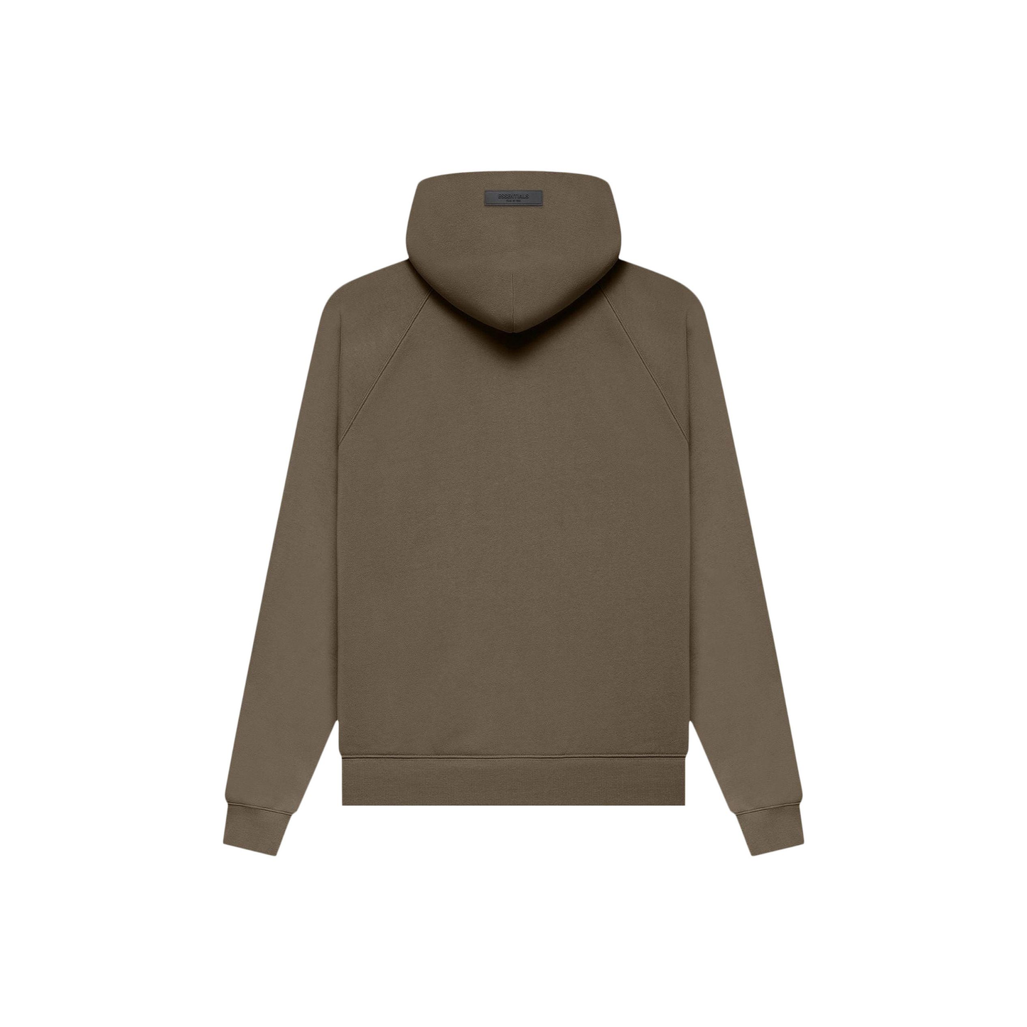 Fear of God Essentials Hoodie Wood FW22 Back