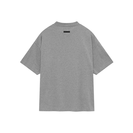 Fear of God Essentials Jersey Crewneck Tee Dark Heather FW24 Back