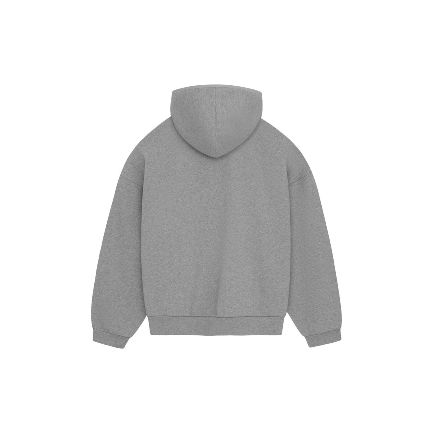 Fear of God Essentials Pullover Hoodie Dark Heather Oatmeal FW23 Back