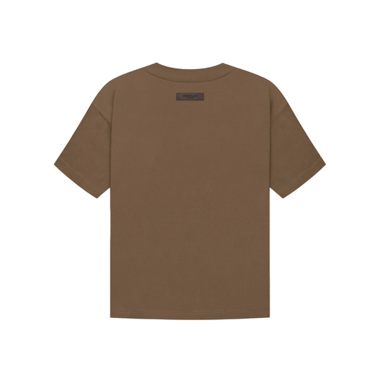 Fear of God Essentials Short Sleeve Tee Wood FW22 Back