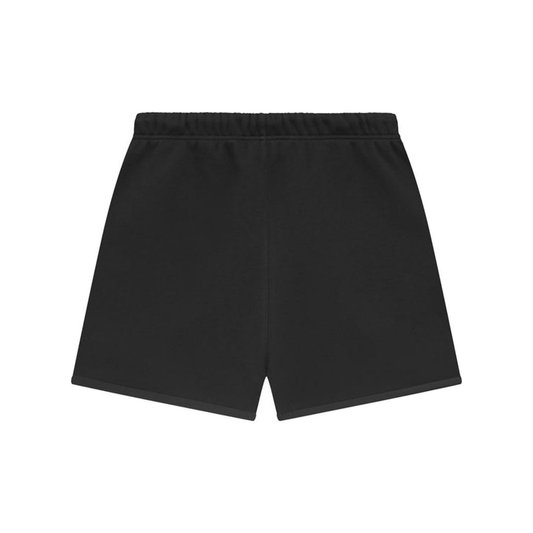 Fear of God Essentials Sweatshorts Jet Black SS24 Back