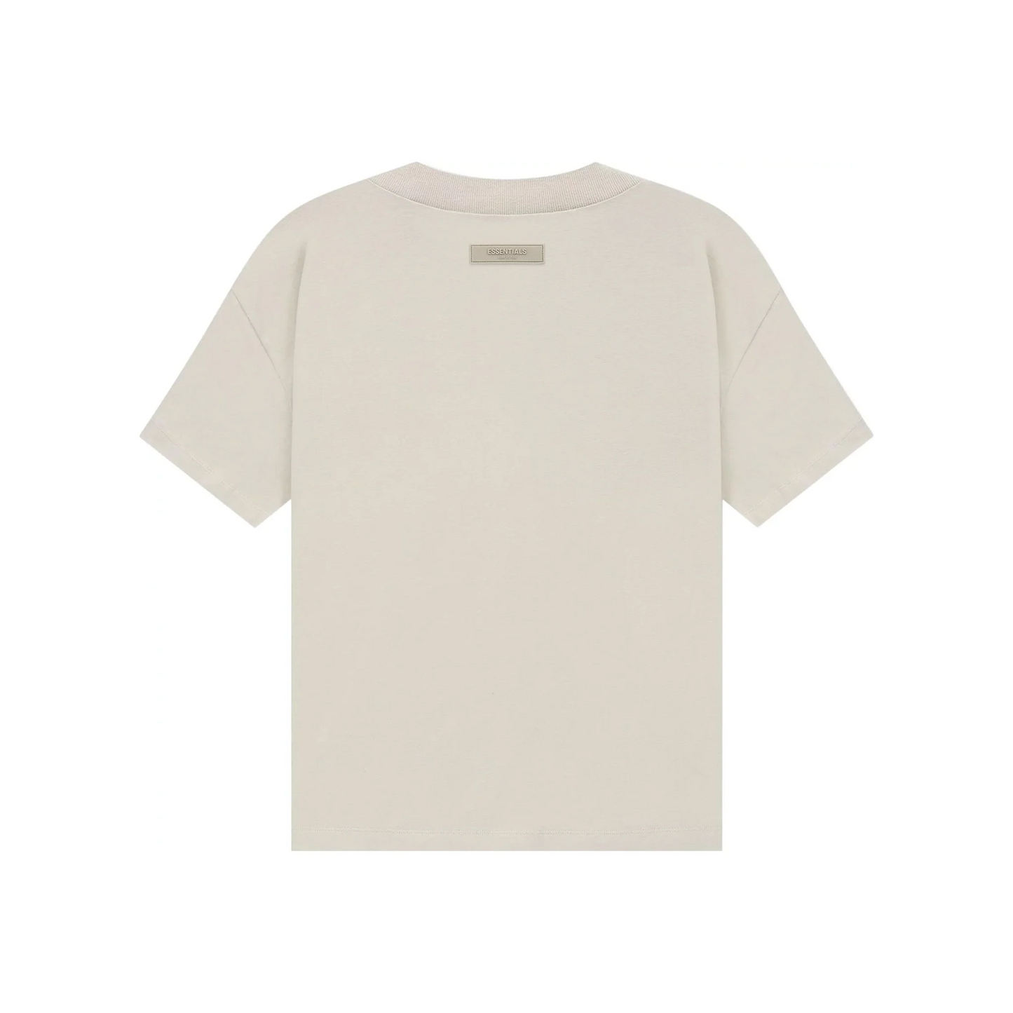 Fear of God Essentials Tee Wheat SS22 Back