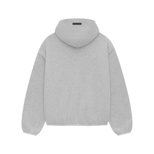 Fear of God Essentials x NBA Hoodie Light Heather FW24 Back