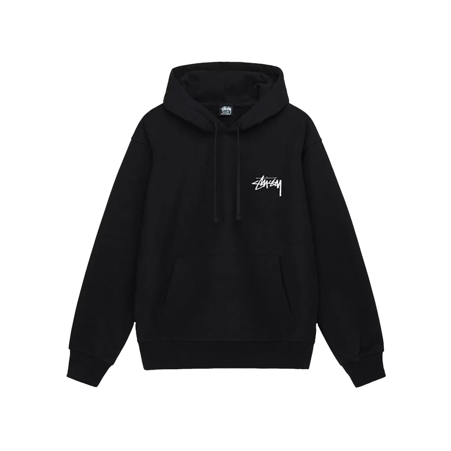 Stüssy 8 Ball Fade Hoodie Black Front