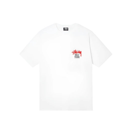 Stüssy Built Tough Tee White Front