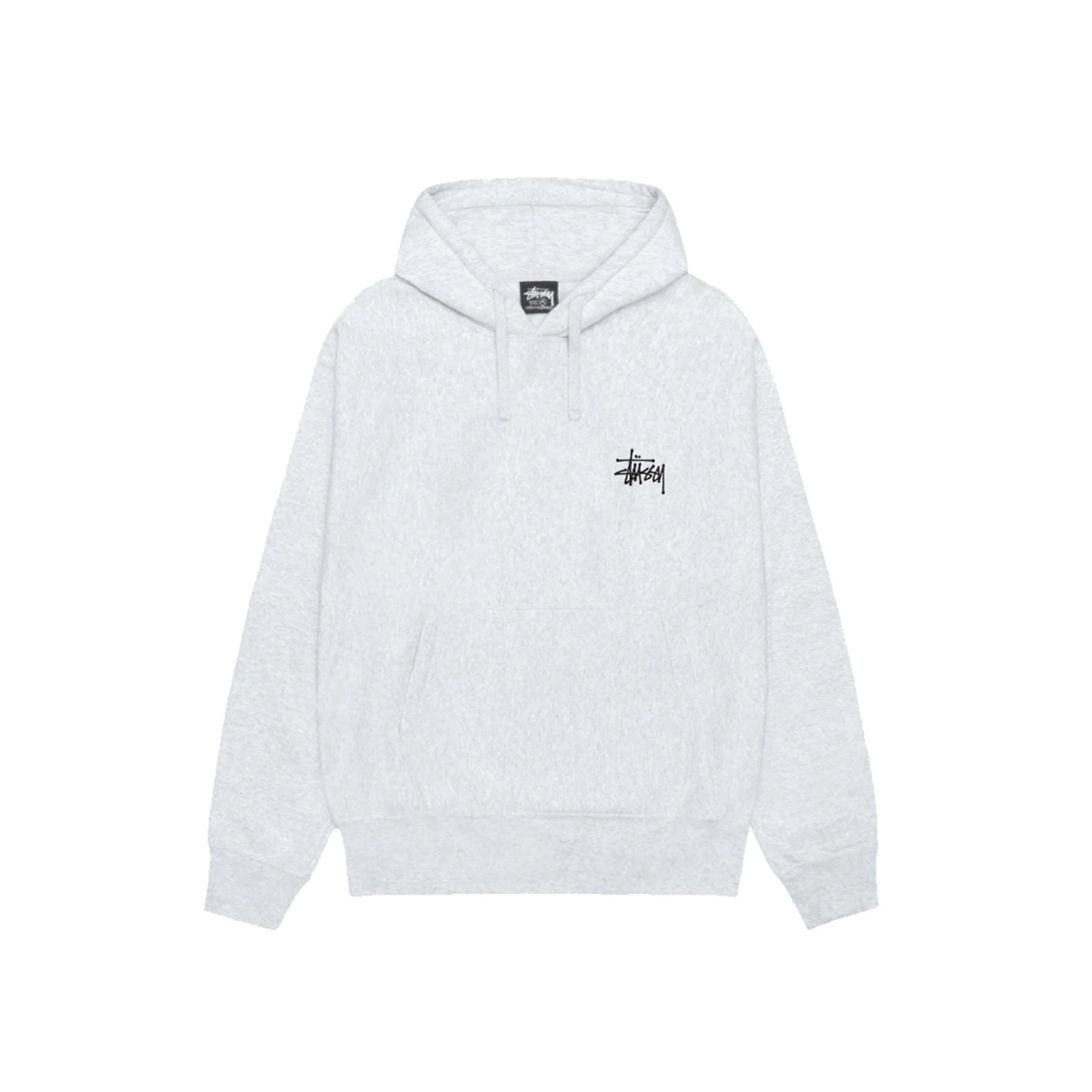 Stüssy California Grown Hoodie Ash Heather Front