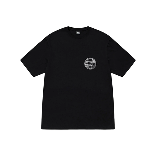 Stüssy Dot Stamp Tee Black Front