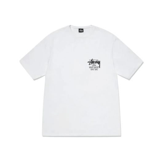 Stüssy DSM New York Tee White Front
