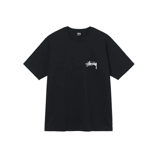 Stüssy Fuzzy Dice Tee Black Front