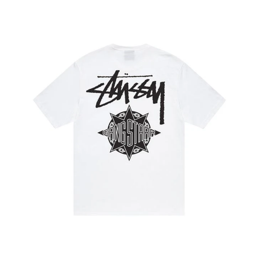 Stüssy Gang Starr Take It Personal Tee White Back