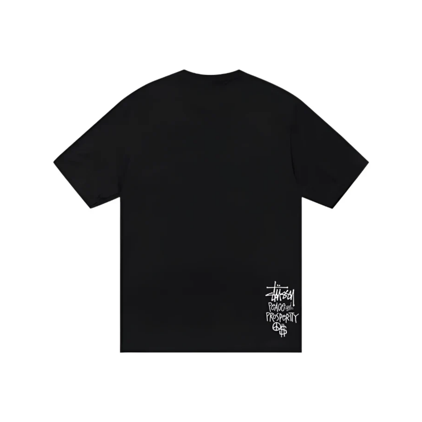 Stüssy Peace & Prosperity Tee Black Back